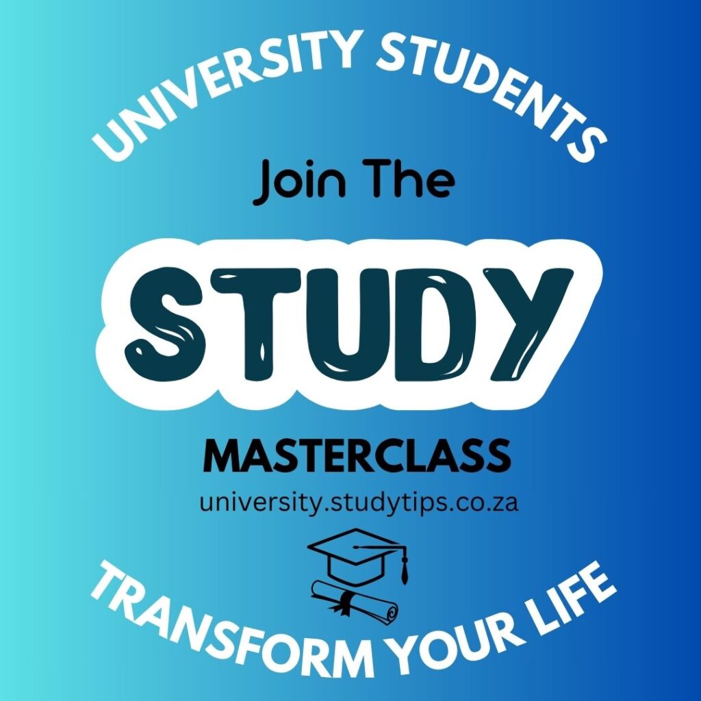 study masterclass for university students